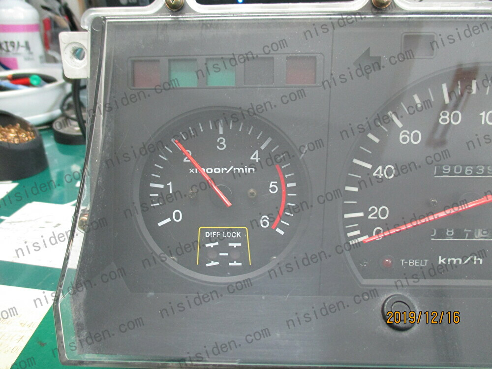 ランクル80 スピードメーター 200㎞表示 - 電装品
