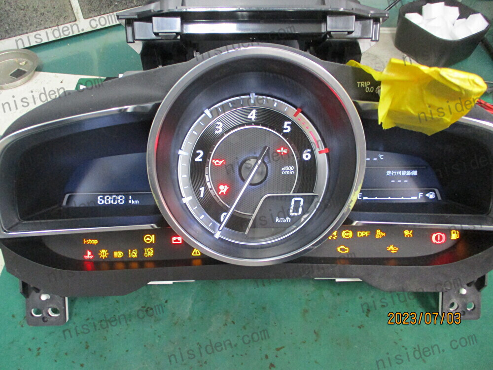 マツダ CX-3 デジタルスピードメーター表示不良 | 西日本電元